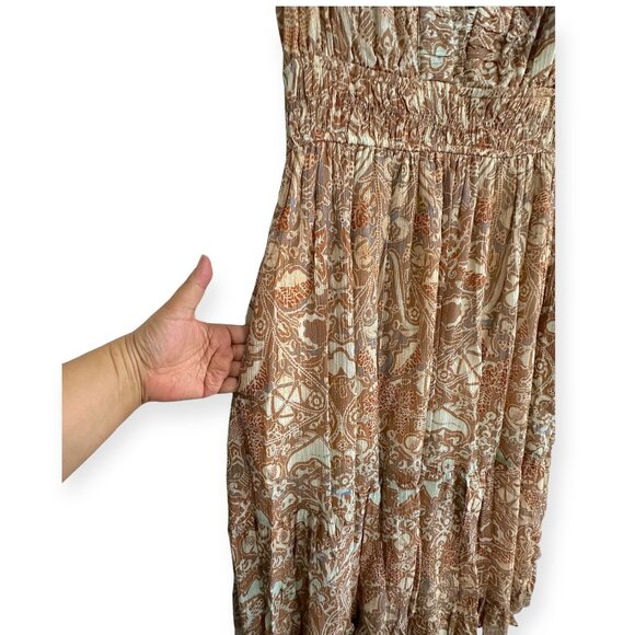 Ulla Johnson Samara Dress Size 10 in Feldspar, Neutral/metallic, NWT - Picture 12 of 14